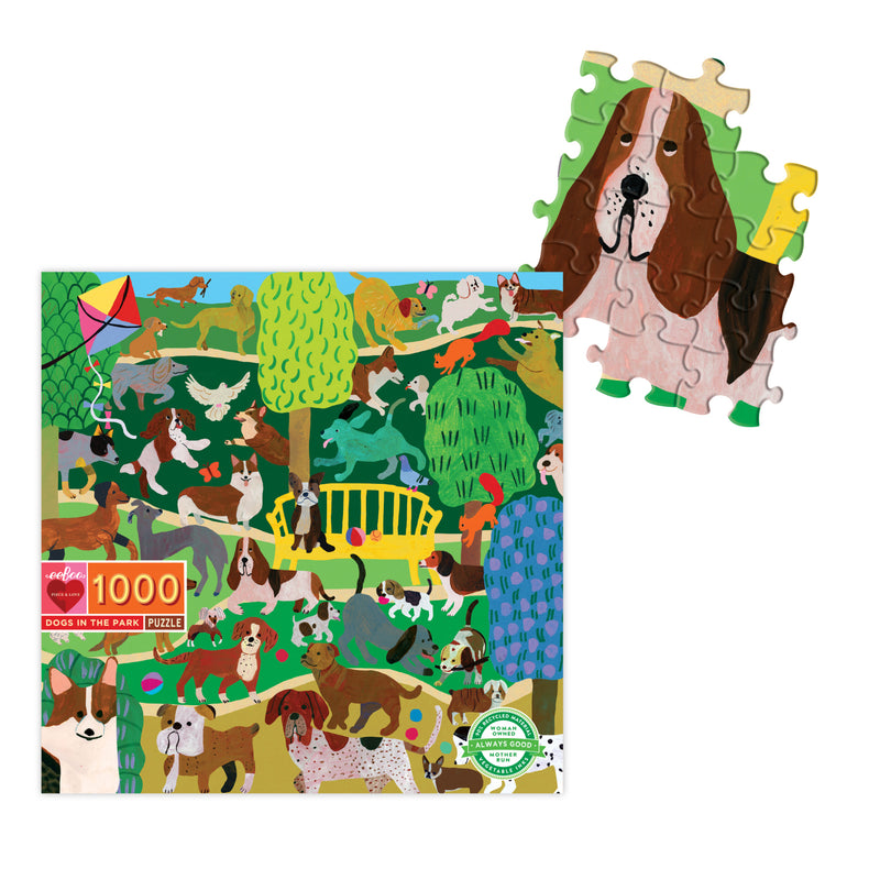 Dogs in the Park Puzzle 1000pc