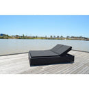 Breeze Outdoor Wicker Double Sun Lounge with Adjustable Back Rests