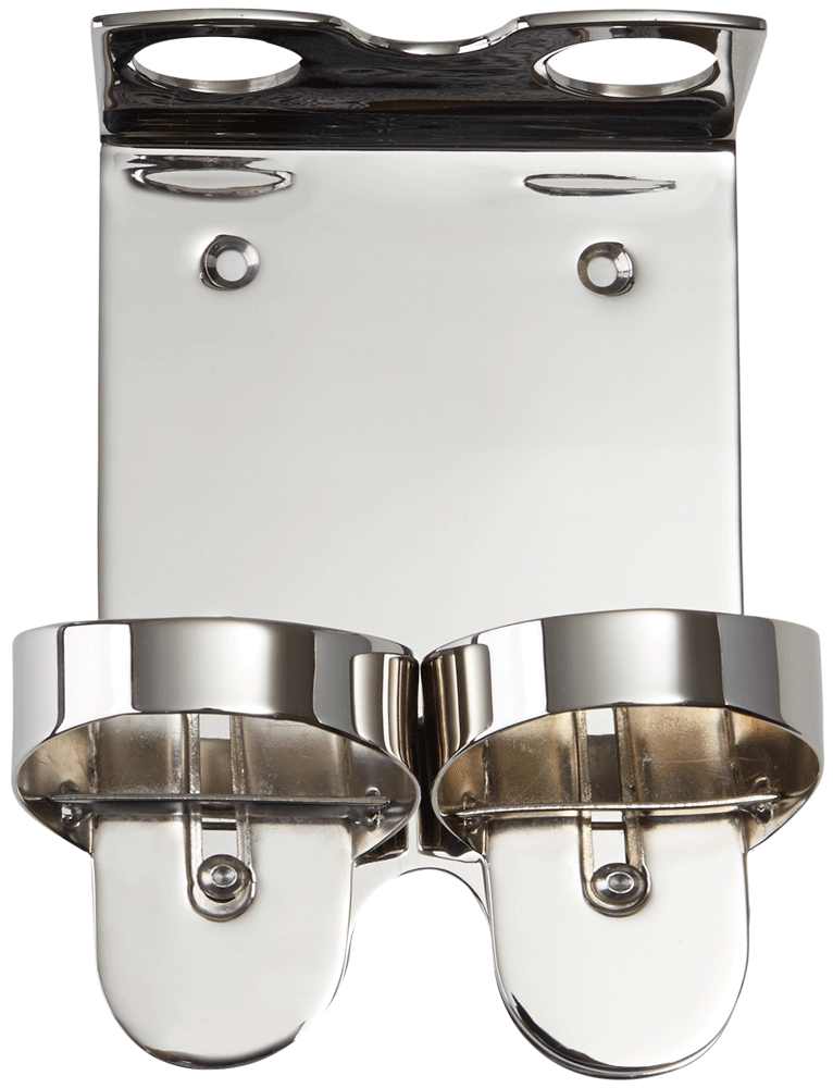 Stainless Steel Double Dispenser Bracket