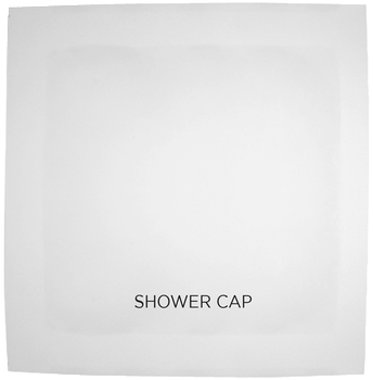 Shower Cap In White Sachet 250/ctn
