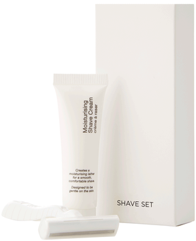 Shaving Set Boxed White 100/ctn