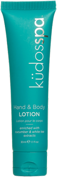 Kudos Spa Hand & Body Lotion 30ml Tube 300/ctn