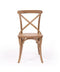 Provincial Cross Back Chair – Natural Oak – Timber Seat

 
