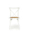 White Cross Back Chair – White

 