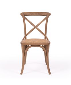 Cross Back Chair – Natural Oak

 