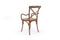 Provincial Cross back Armchair – Natural Oak