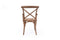 Provincial Cross back Armchair – Natural Oak