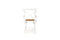 Provincial Cross back Armchair – White

 