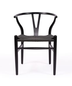 Wishbone Designer Replica Chair – Black on Black

 