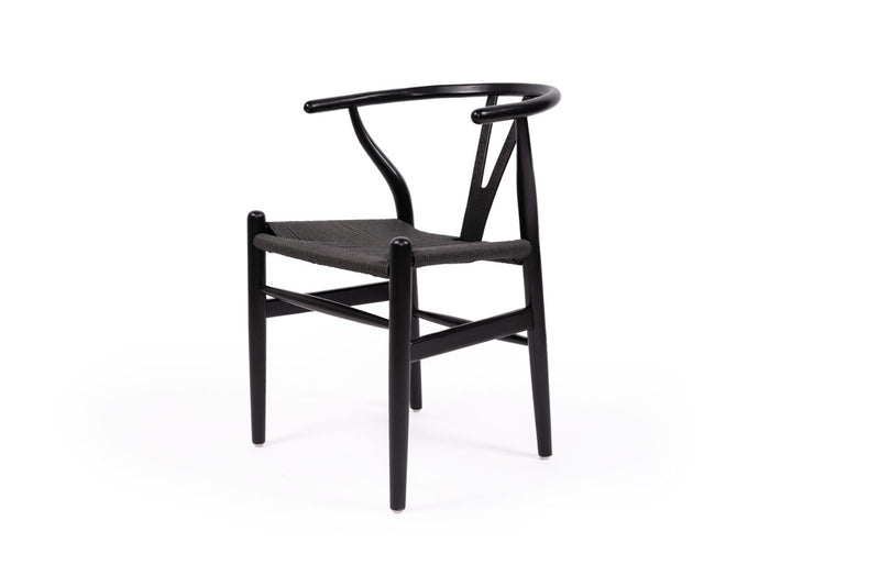 Wishbone Designer Replica Chair – Black on Black

 