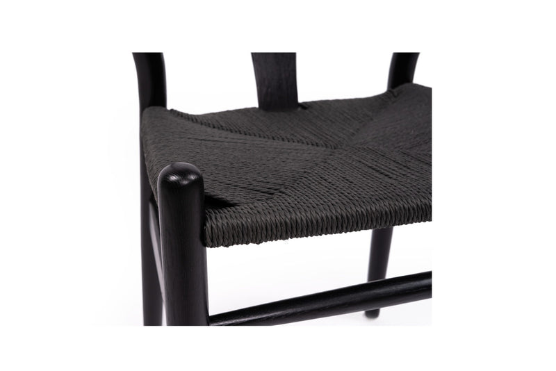 Wishbone Designer Replica Chair – Black on Black

 