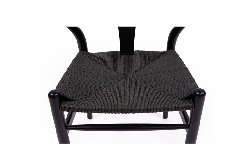 Wishbone Designer Replica Chair – Black on Black

 