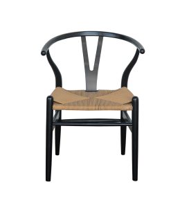 Wishbone Designer Replica Chair – Black Frame

 