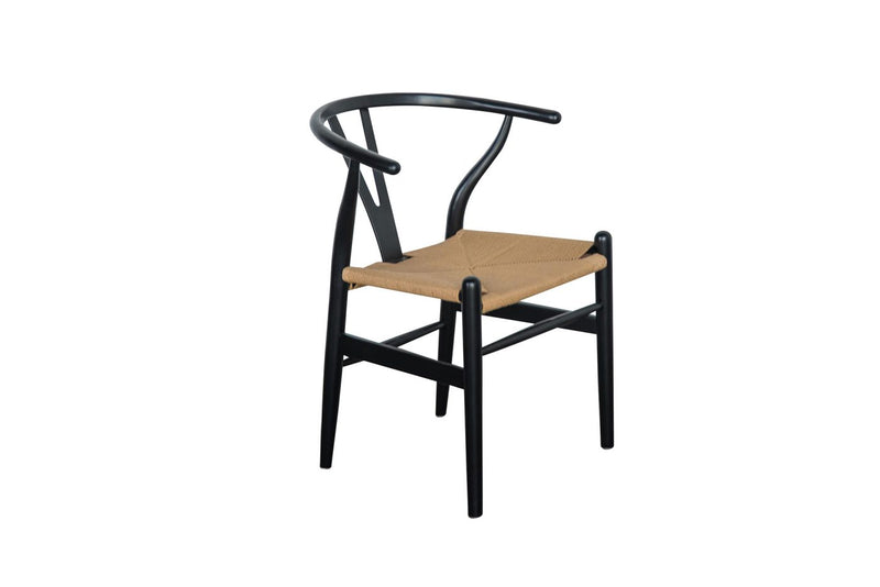 Wishbone Designer Replica Chair – Black Frame

 