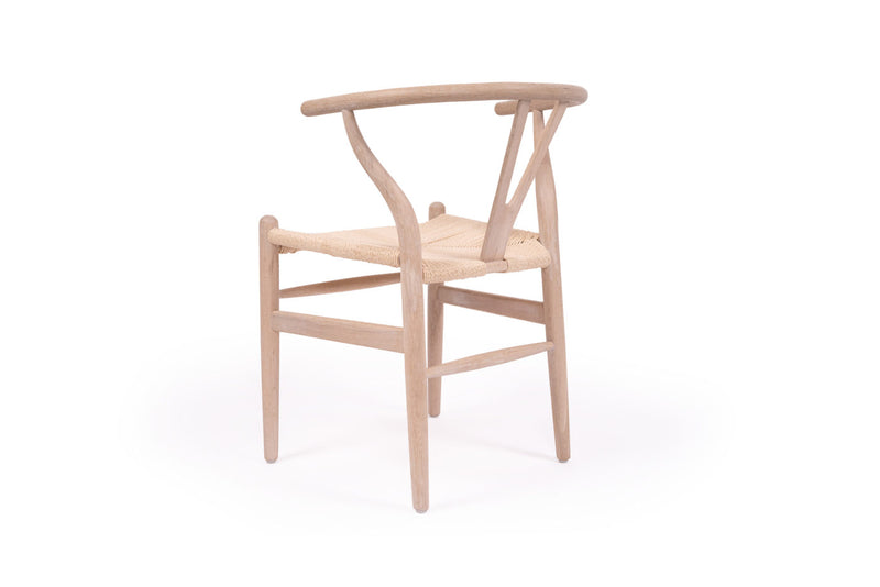 Wishbone Designer Replica Chair – White Coastal Oak

 