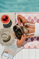 Pink Mermaid Sand Free Beach Towel