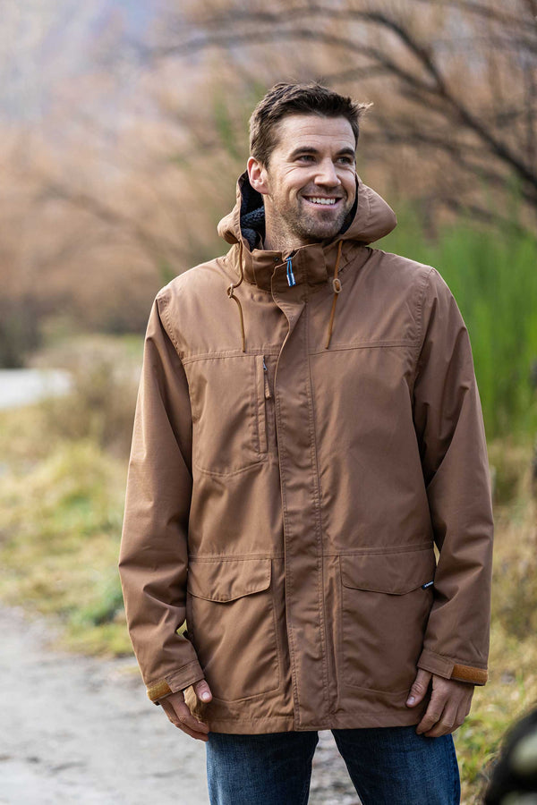 Altair Mens Coat Saddle