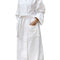 Cotton Velour Robe - White