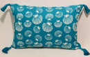 Shells Cushion Cover Sea Green White