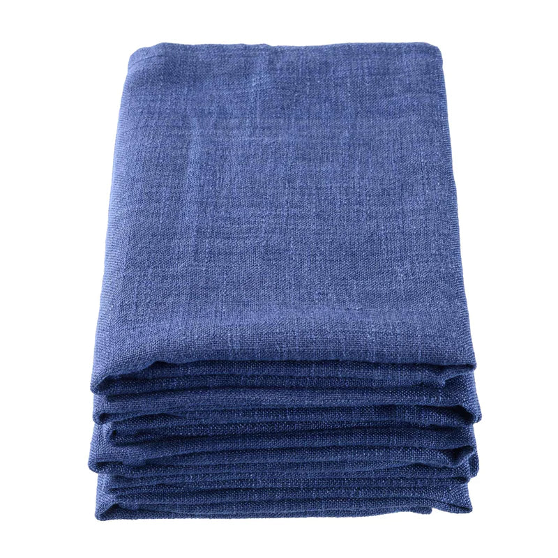 Table Napkin Modern Rustic Style Denim 50x50cm