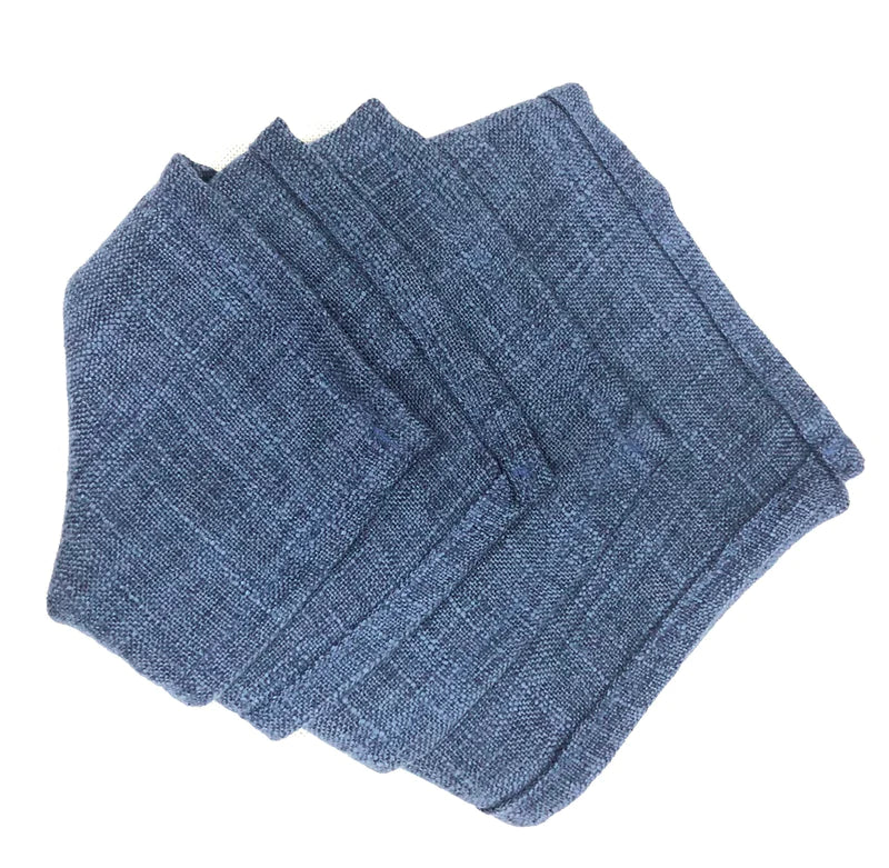 Table Napkin Modern Rustic Style Denim 50x50cm