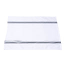 Bistro Napkins Black White Stripes