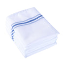 Bistro Table Napkin Blue White Stripes