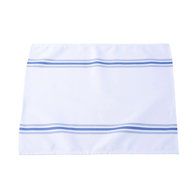 Bistro Table Napkin Blue White Stripes