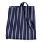 Pinstripe Apron Navy White