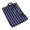 Pinstripe Apron Navy White