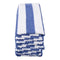 Striped Towelling Swab Blue & White