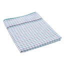 Large Check Tea Towel Green Black Check