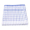 Blue and White Striped Tea Towel Check