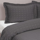 Villa Metalasse Coverlets or Pillow Shams - Slate