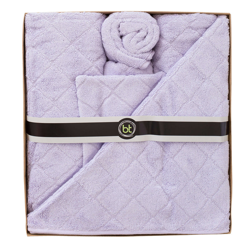 Bamboo Bath Towels Orchid Gift Pack