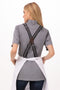 Berkeley Apron Suspenders - Black Grey