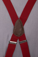 Berkeley Apron Suspenders -Wine