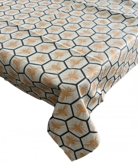 Honey Bee Hive Tablecloth