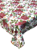 Botancial Garden Red Flowers Tablecloth