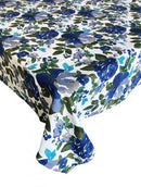Botancial Garden Blue Green Tablecloth