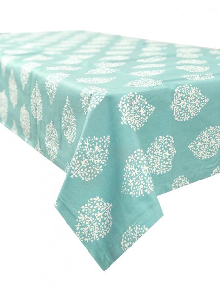 Avalon Sea Green Tablecloth