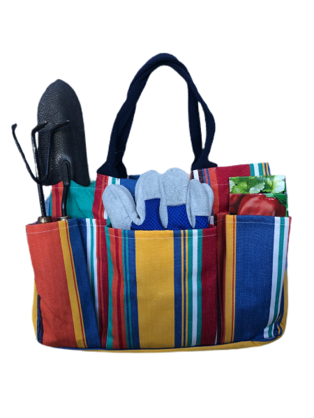 Multistripe Garden Tool Bag