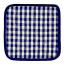 Gingham Check Pot Holder Blue