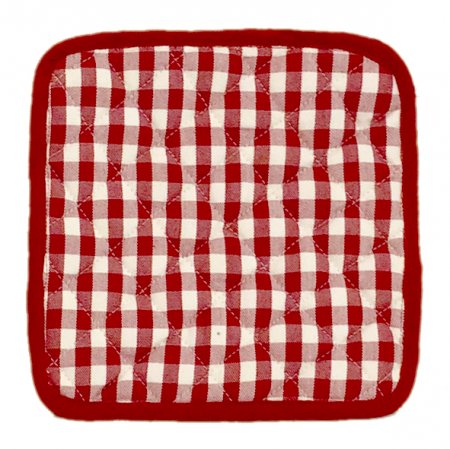 Gingham Check Pot Holder Red