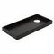 Welcome Tray PU Leather Black Rectangle