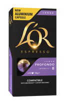 LOR Coffee Capsules Profondo CTN/100