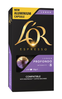 LOR Coffee Capsules Profondo CTN/100