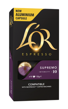 LOR Coffee Capsules Supremo CTN/100