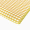 Gingham Check Yellow Tablecloth