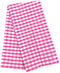 Gingham Check Pink Tea Towel